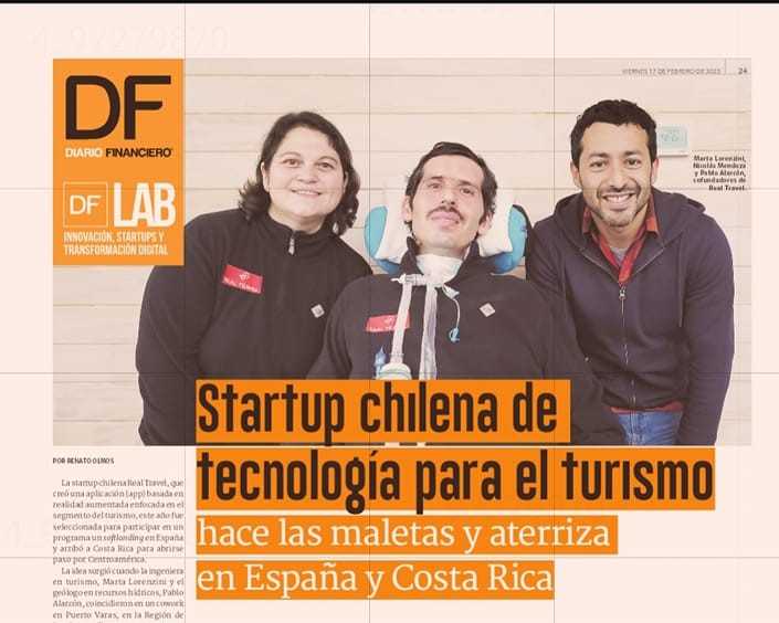 Startup chilena de tecnología para el turismo hace las maletas y aterriza en España y Costa Rica